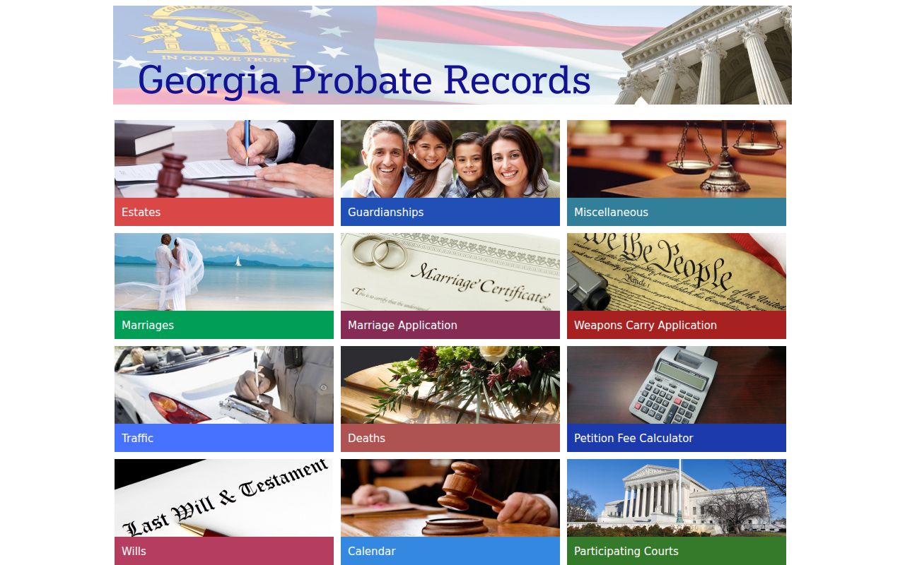 Floyd County traffic court records in Georgia Probate Records
